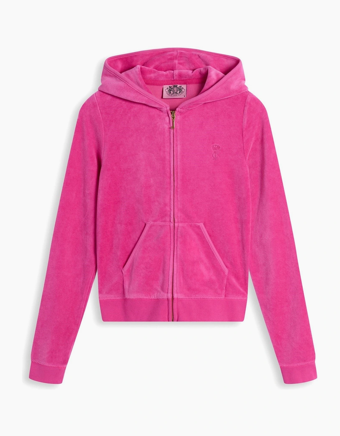 Juicy Couture Washed Robyn Hoodie Women's Pink Hooded Sweatshirt