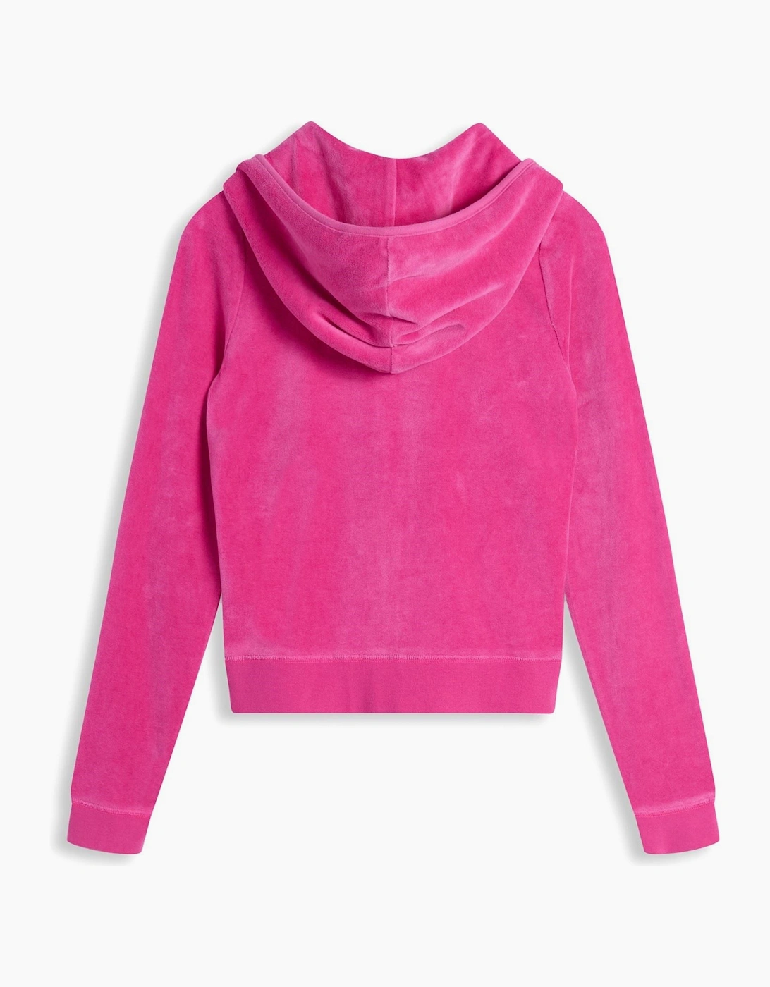 Juicy Couture Washed Robyn Hoodie Women's Pink Hooded Sweatshirt