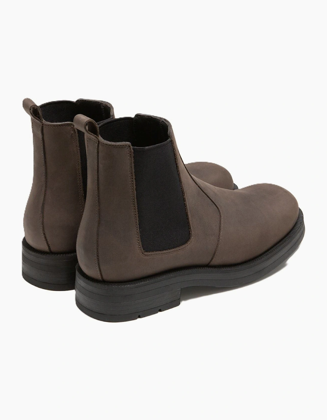 Kleman Escouade Nubuck Men's Coffee Chelsea Boots