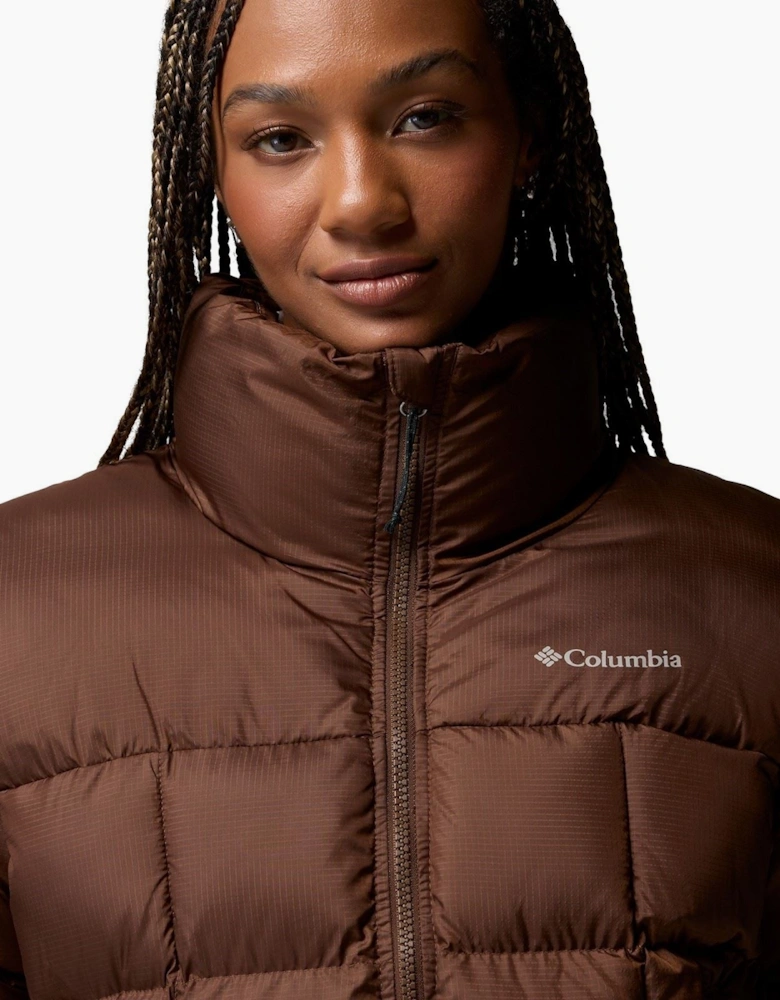 Columbia Puffect III Cropped Jacket Women's Brown Puffer Jackets