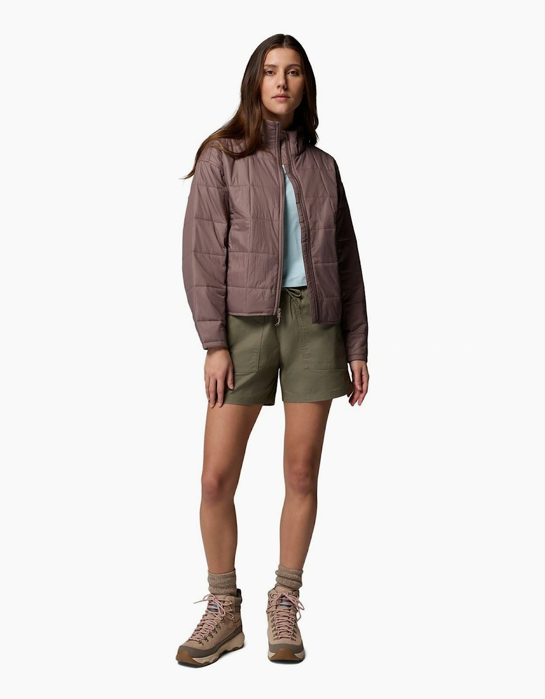 Columbia Sienna Hill Quilted Jacket Women's Brown Quilted Jackets