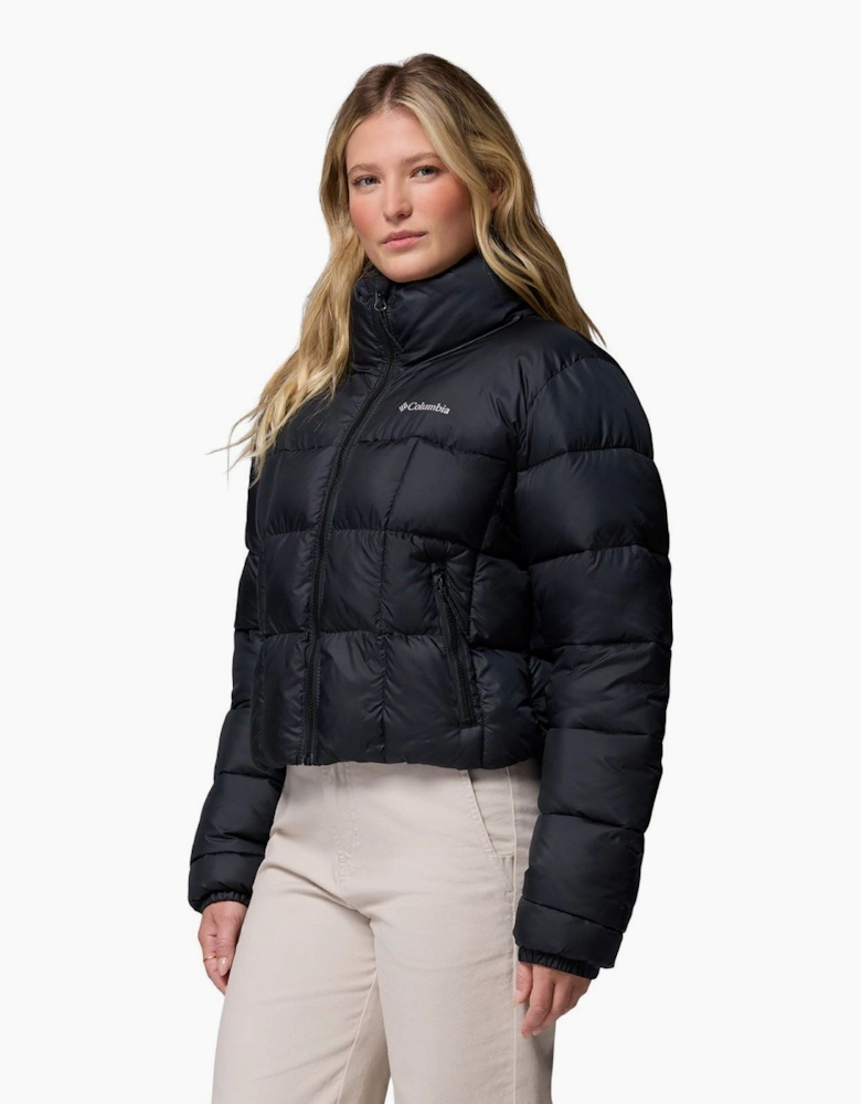 Columbia Puffect III Cropped Jacket Women's Black Puffer Jackets