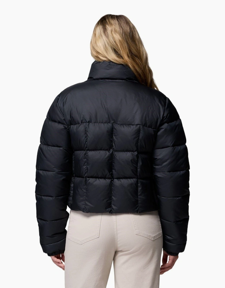 Columbia Puffect III Cropped Jacket Women's Black Puffer Jackets