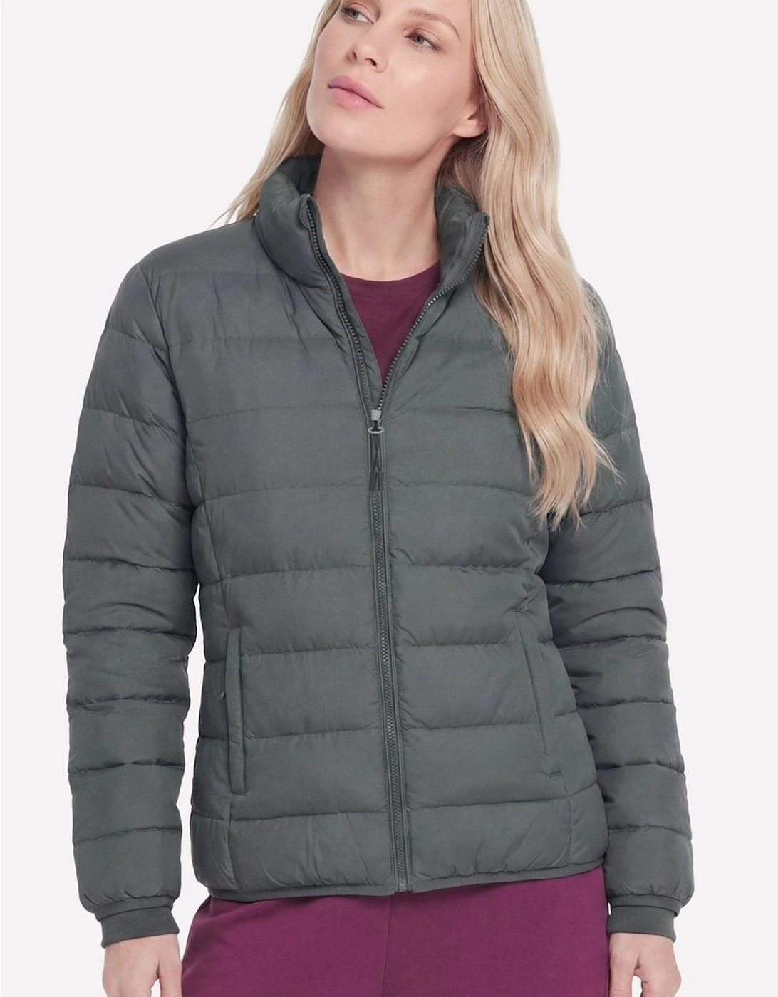 Skechers Cozy Fit Jacket Women's Green Jacket
