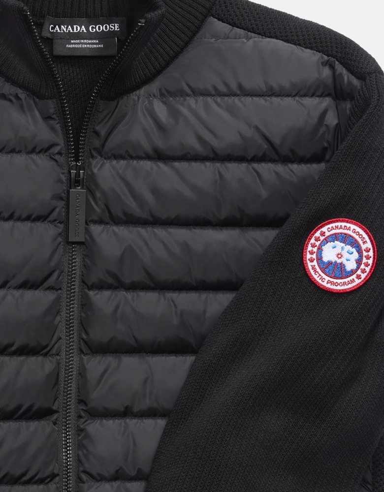 Hybridge Knit Jacket Black