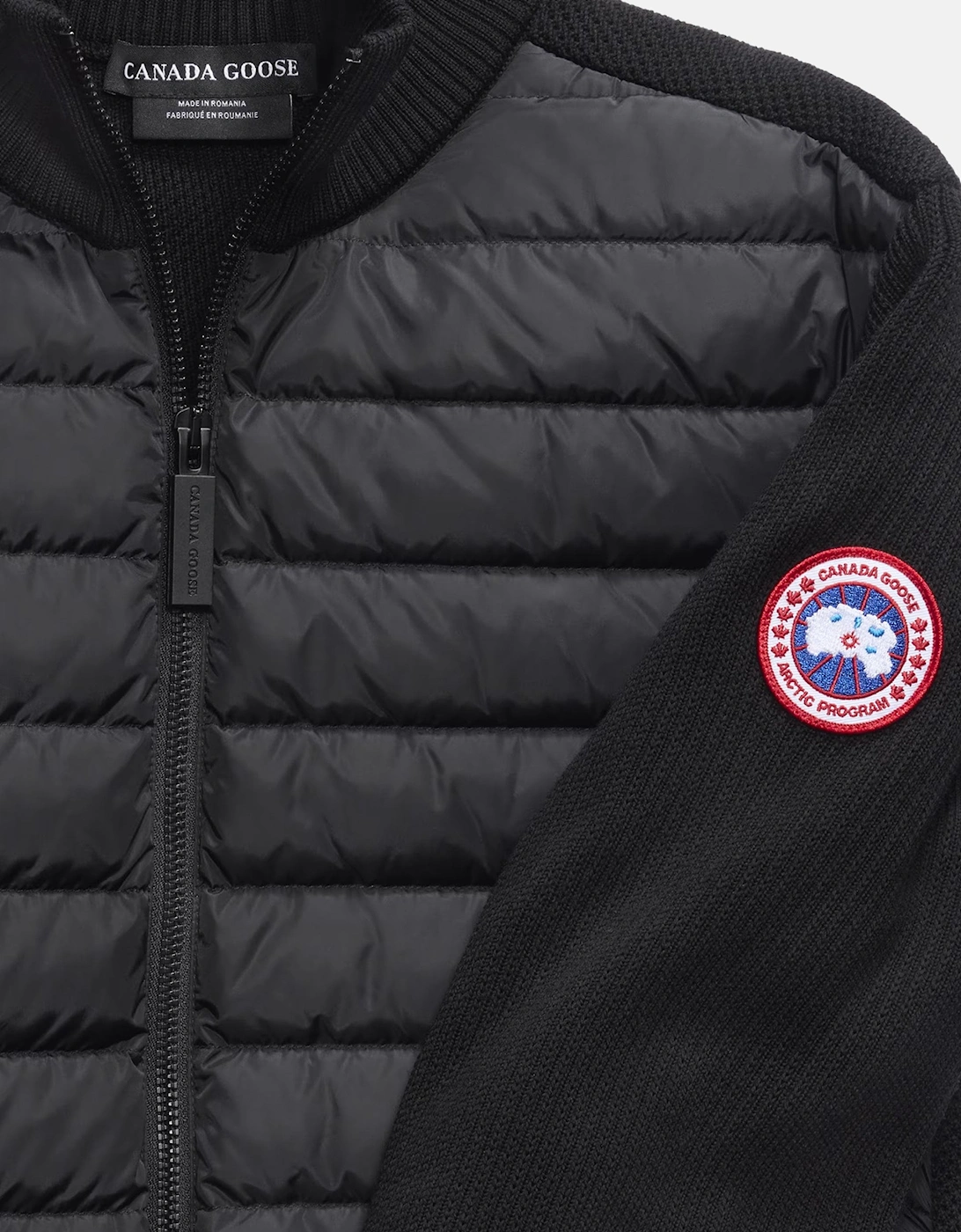 Hybridge Knit Jacket Black