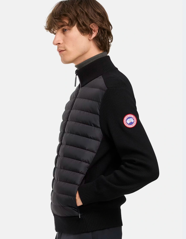 Hybridge Knit Jacket Black