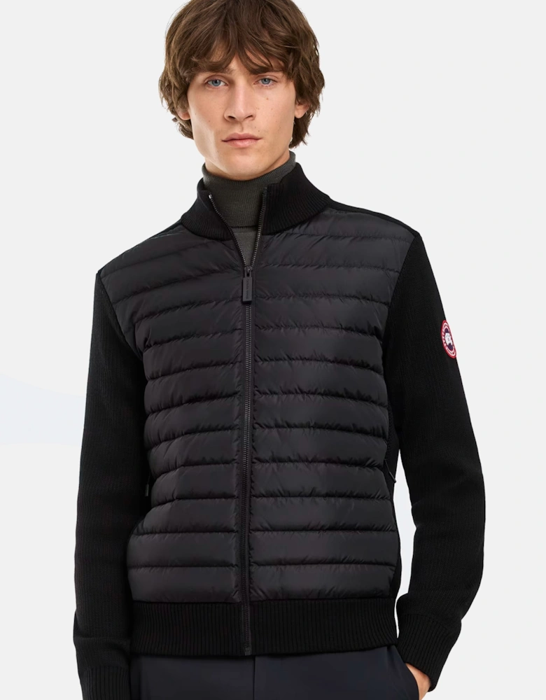 Hybridge Knit Jacket Black