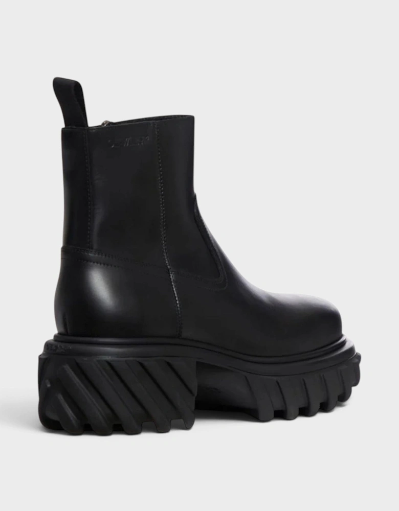 Exploration Motor Ankle Boot Black