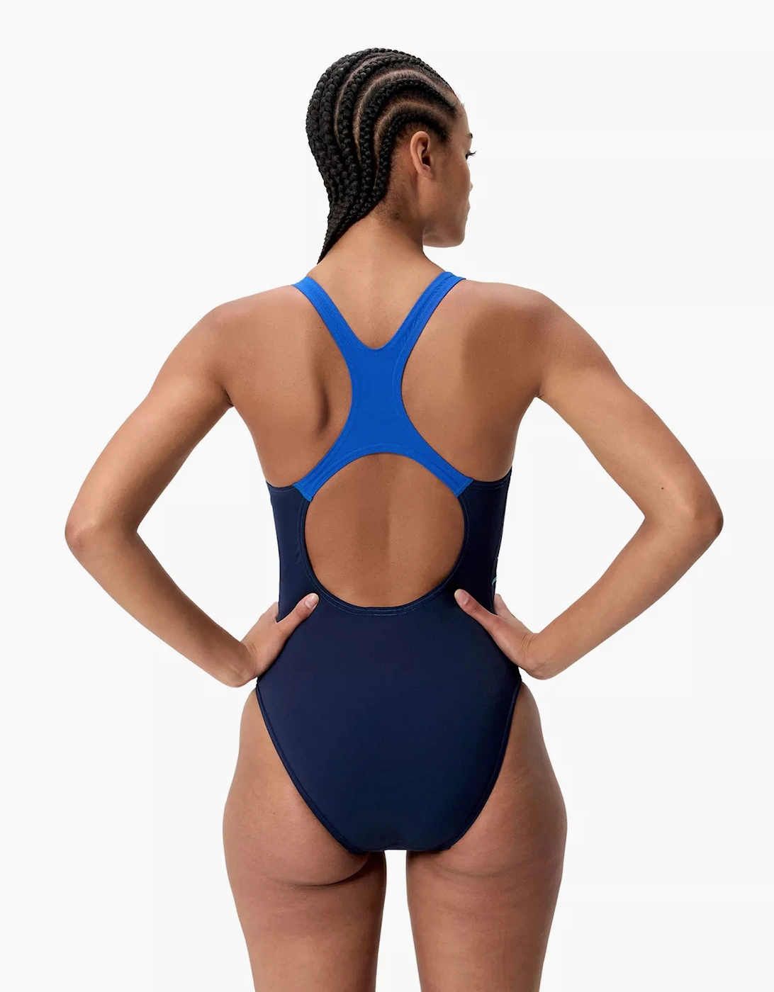 Speedo Womens/Ladies Medley Medalist Logo One Piece Swimsuit