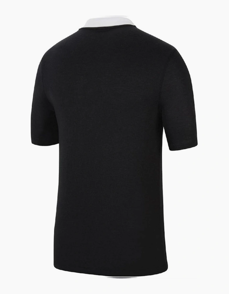 Printed Logo Collared Neck Short Sleeve Shirt