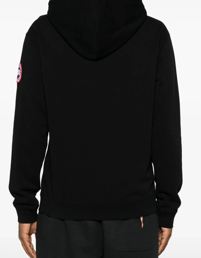 Loon Hooded Top Black