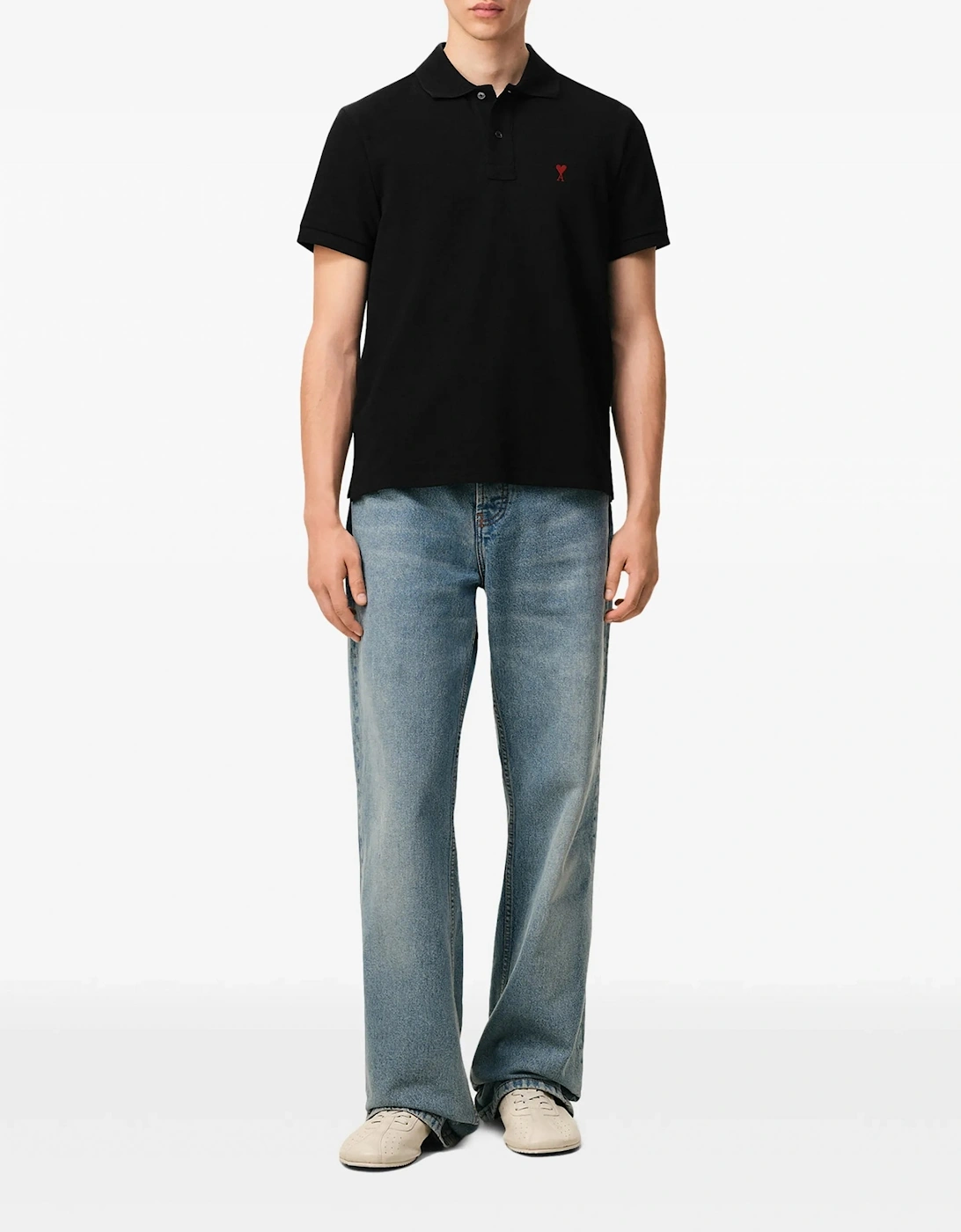 ADC Piquet Polo Shirt Black