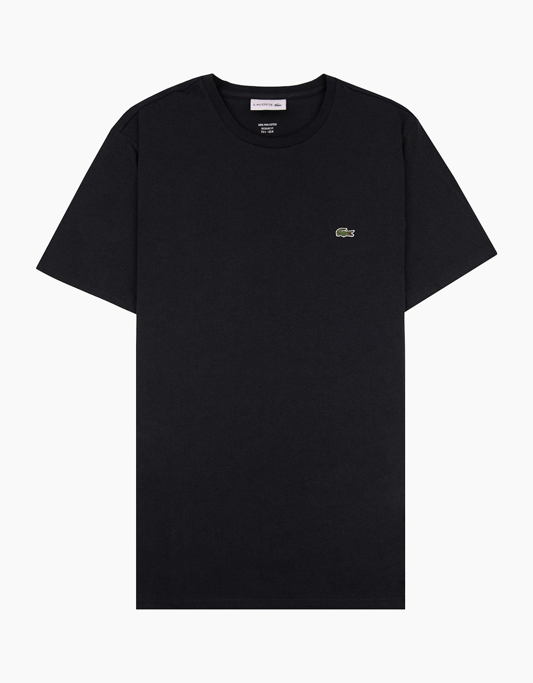 Lacoste Cotton Pima T-Shirt Black 031