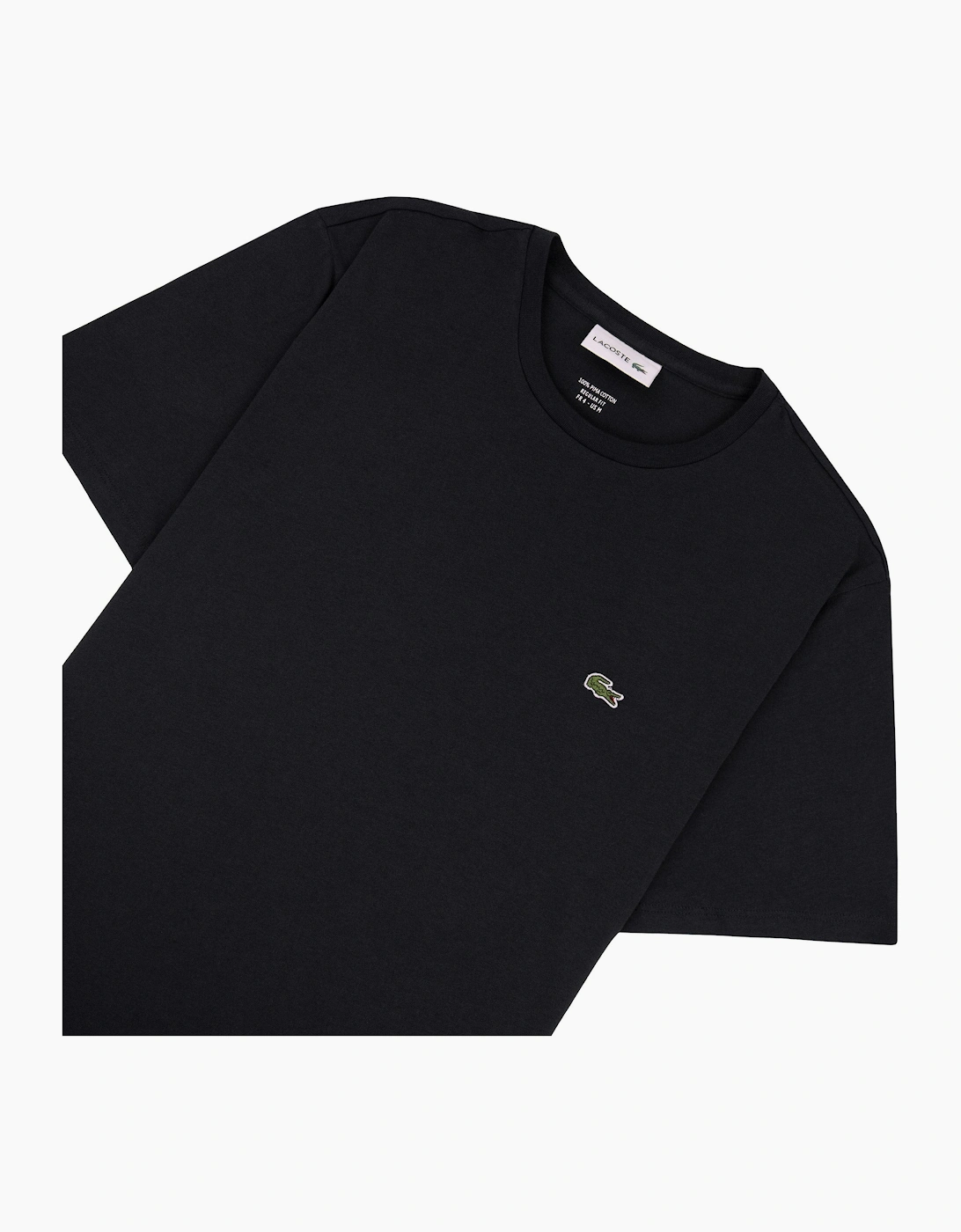 Lacoste Cotton Pima T-Shirt Black 031