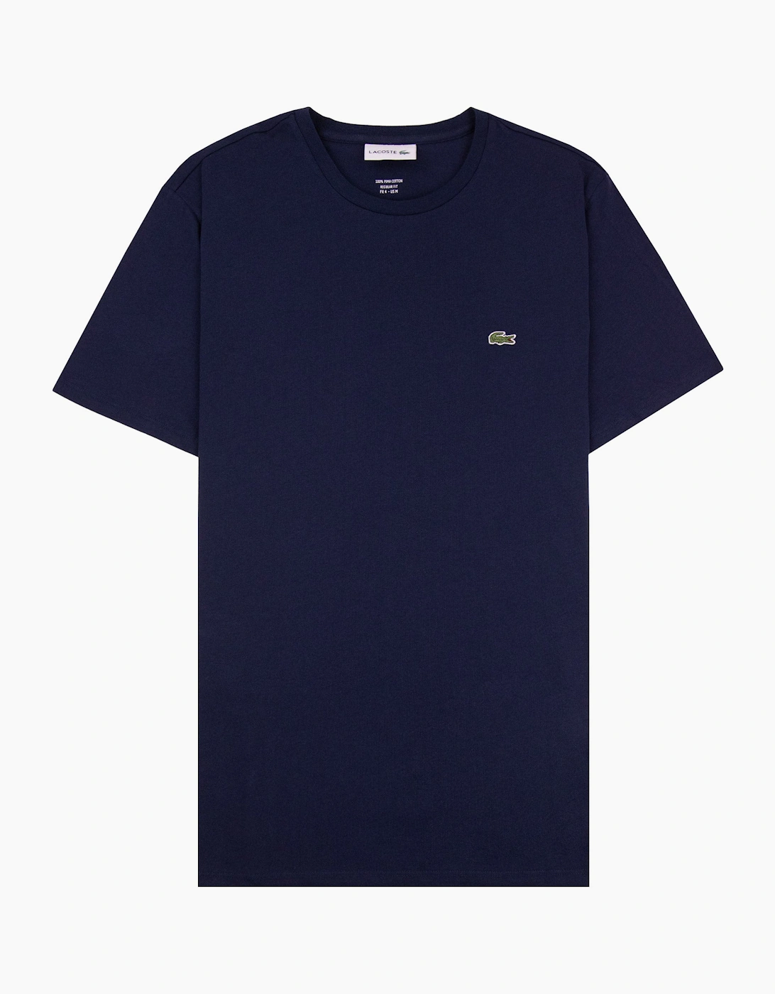 Lacoste Cotton Pima T-Shirt Midnight Blue 166