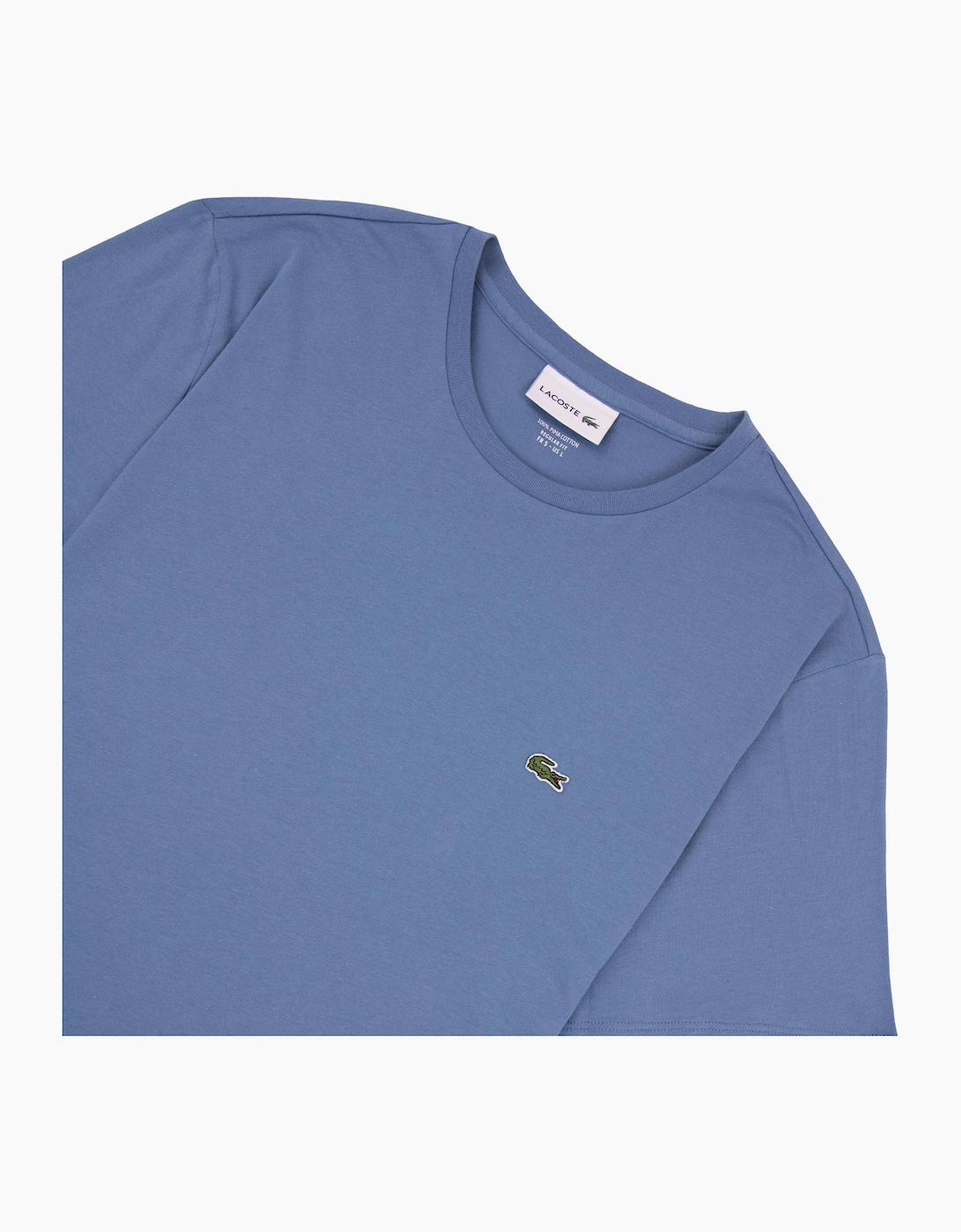 Lacoste Cotton Pima T-Shirt Sky Blue