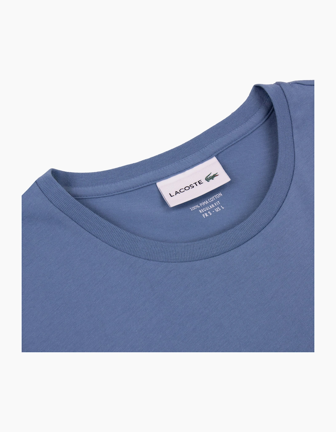 Lacoste Cotton Pima T-Shirt Sky Blue