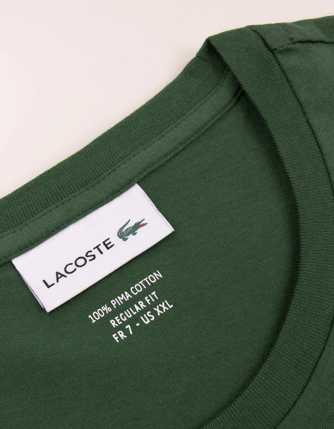 Lacoste Cotton Pima T-Shirt Pine Green 132