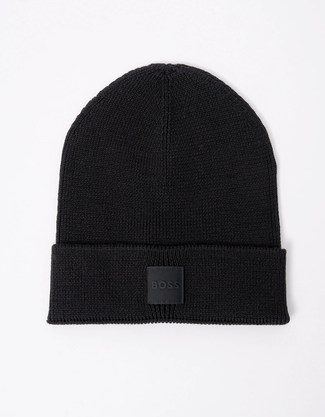 BOSS Orange Foxxy Mens Tonal Logo Beanie - Black 001