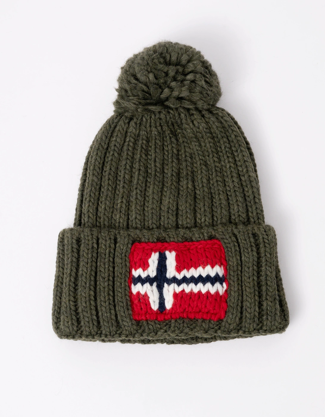 Napapijri Semiury 5 Bobble Hat - Olive Night G1F