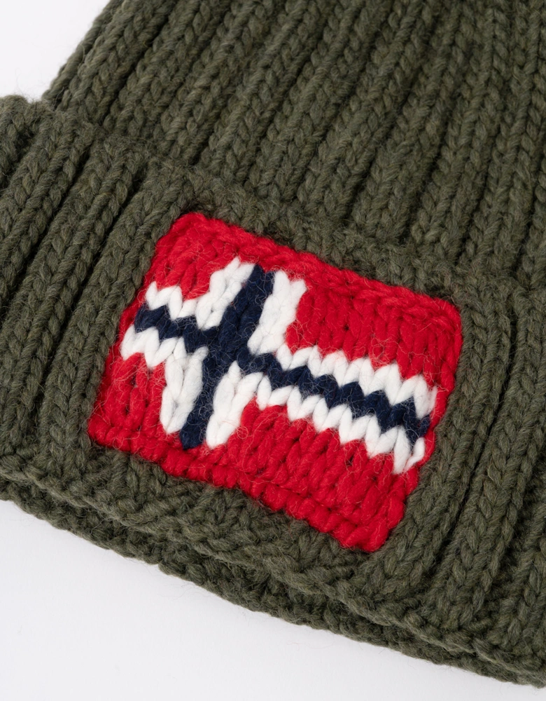 Napapijri Semiury 5 Bobble Hat - Olive Night G1F