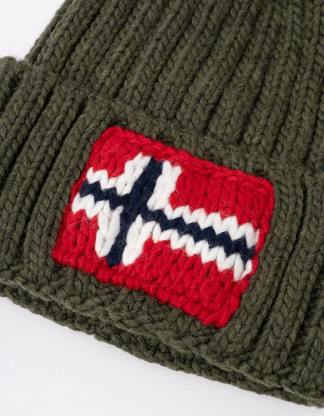 Napapijri Semiury 5 Bobble Hat - Olive Night G1F