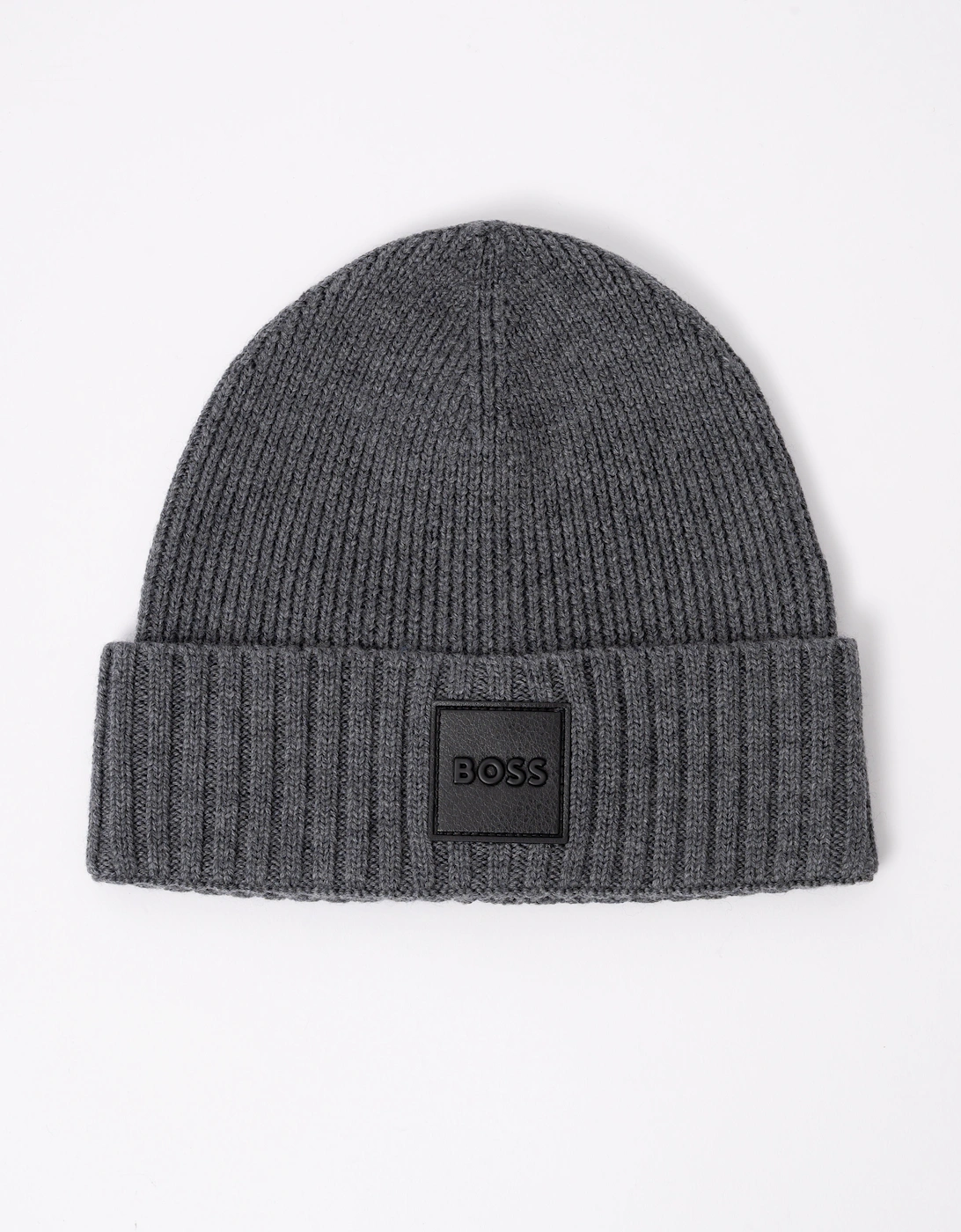 BOSS Orange Flavio Mens Beanie - Medium Grey 030