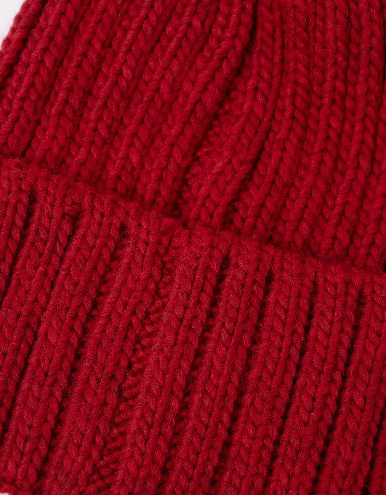 Napapijri Semiury 5 Bobble Hat - Haute Red R1F