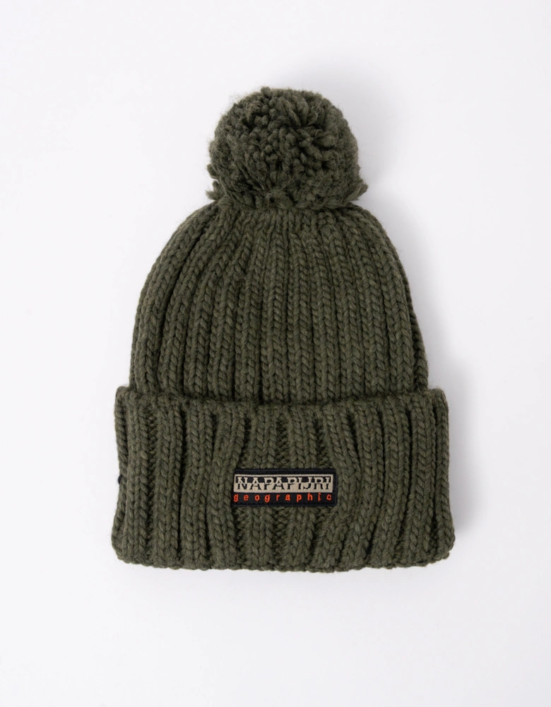 Napapijri Fea 2 Bobble Hat - Olive Night G1F