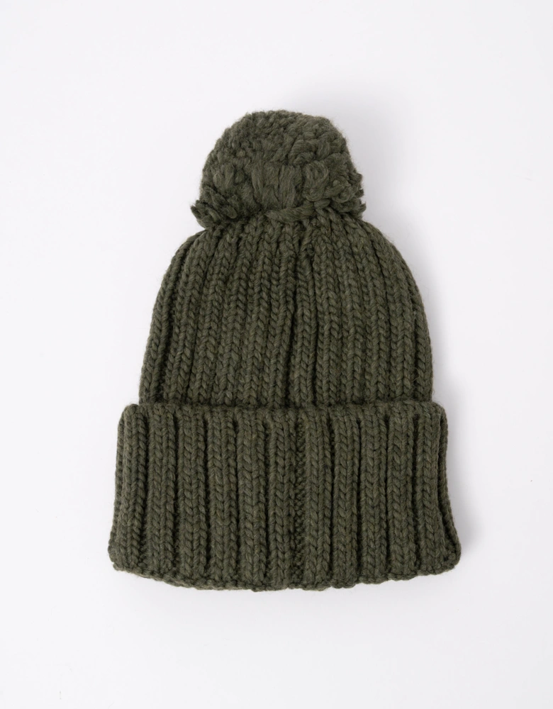 Napapijri Fea 2 Bobble Hat - Olive Night G1F