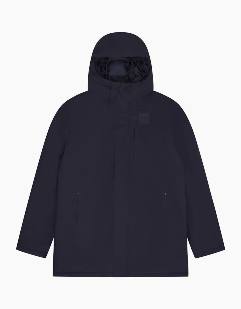 Colby Mid Thigh Padded Jacket - Black