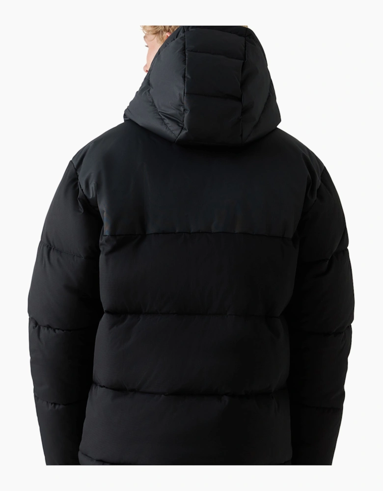 Erling Hooded Puffer Jacket - Black