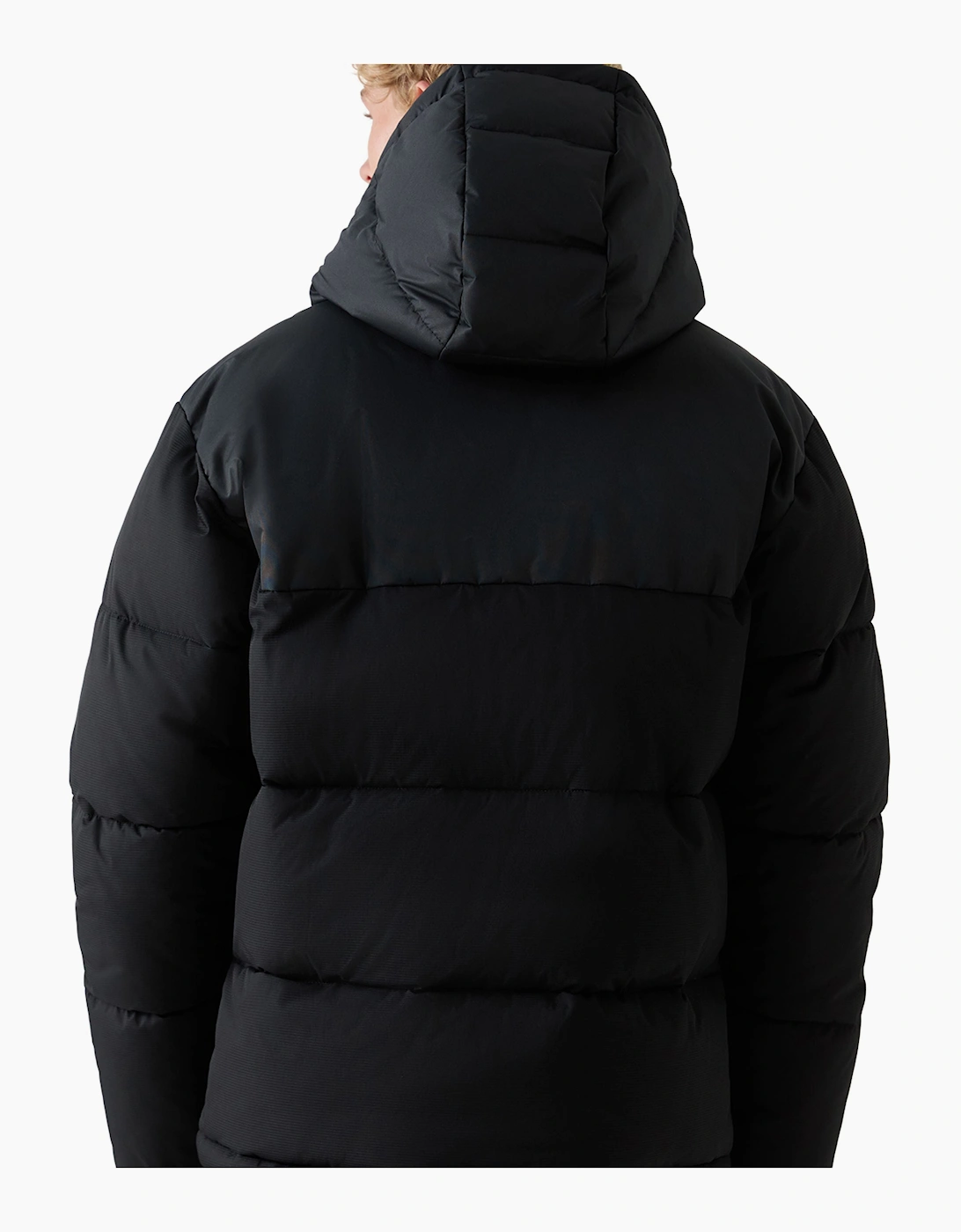 Erling Hooded Puffer Jacket - Black