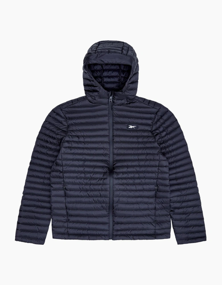 Finn Hooded Padded Jacket - Black