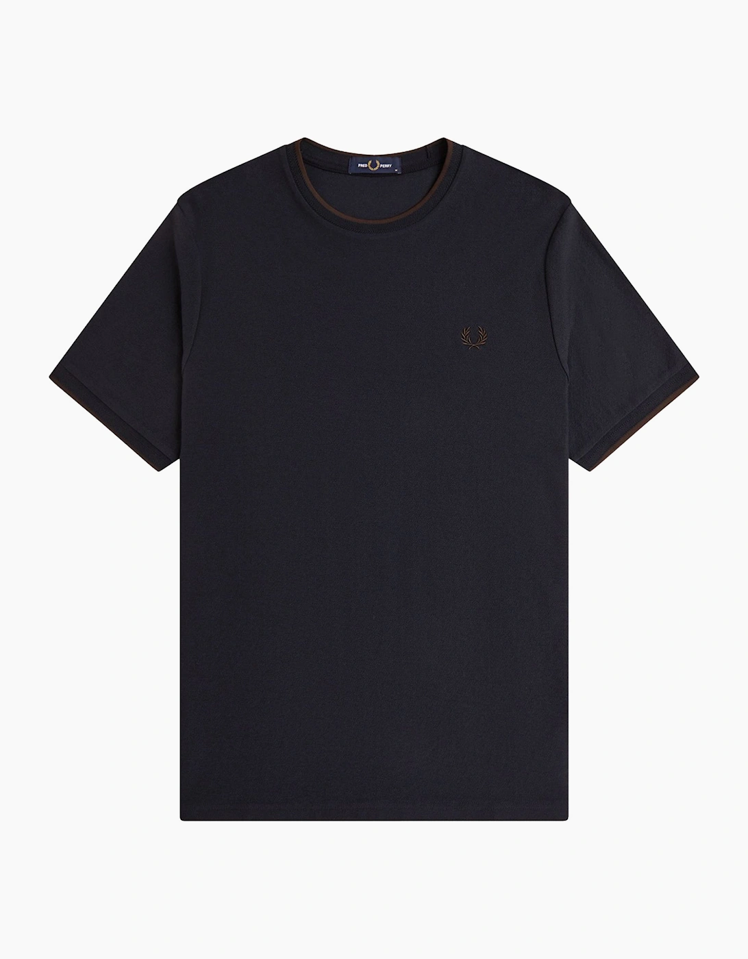 Fred Perry Trim Detail Crepe Piqué T-Shirt