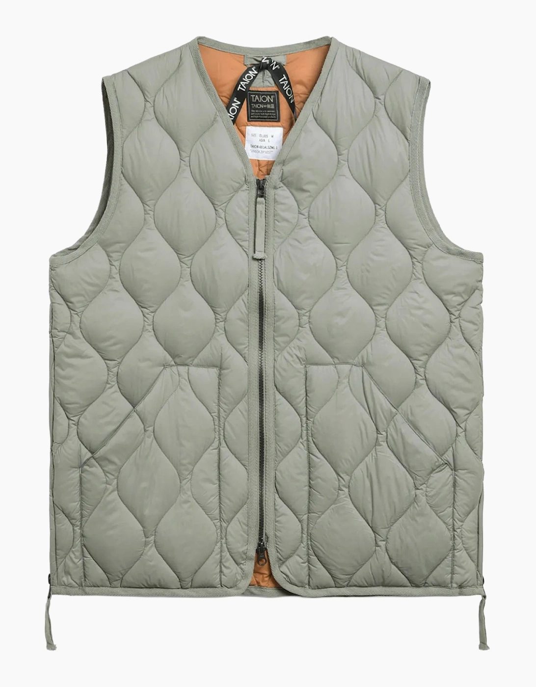 TAION Military V Neck Soft Shell Down Vest