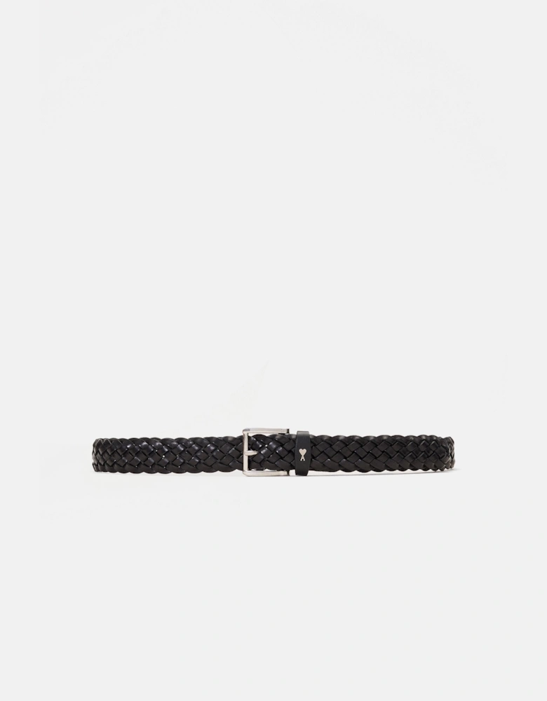 30mm Braided Paris Belt Black