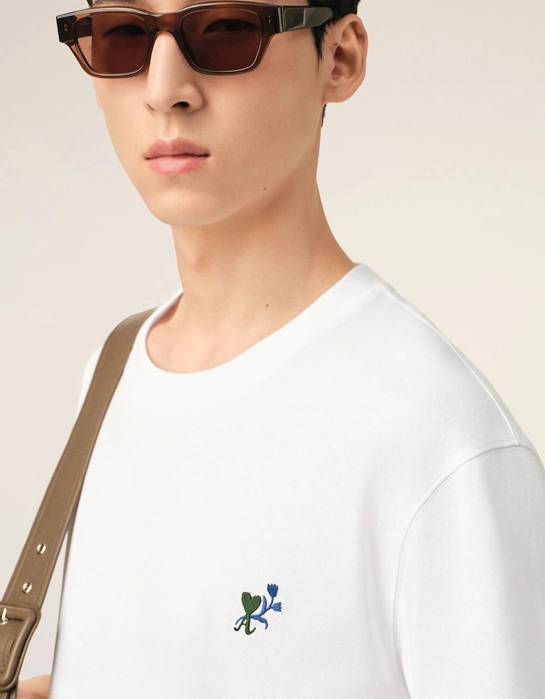 Tulipe ADC Cotton T-Shirt White