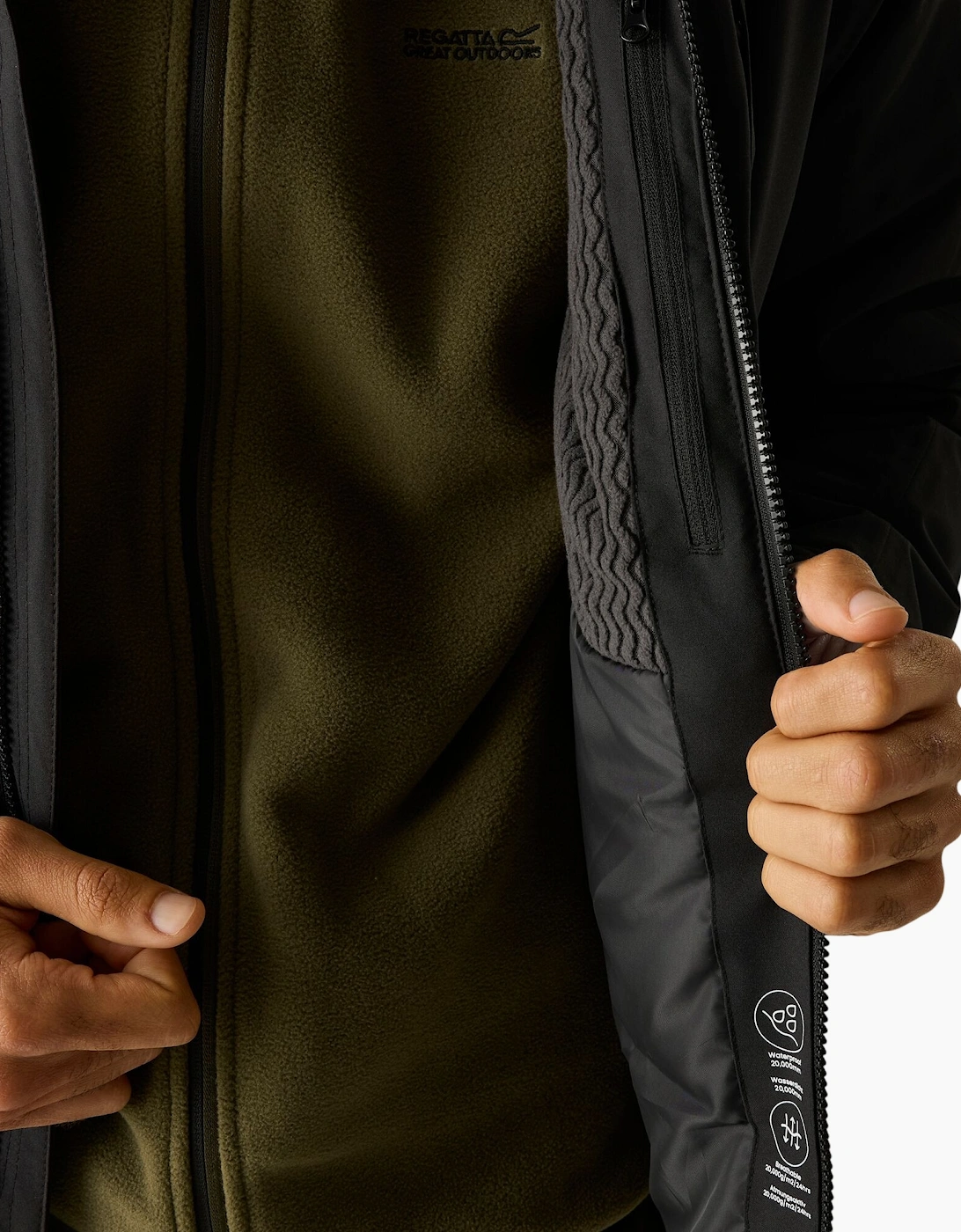 Regatta Mens Maltrek Insulated Waterproof Jacket