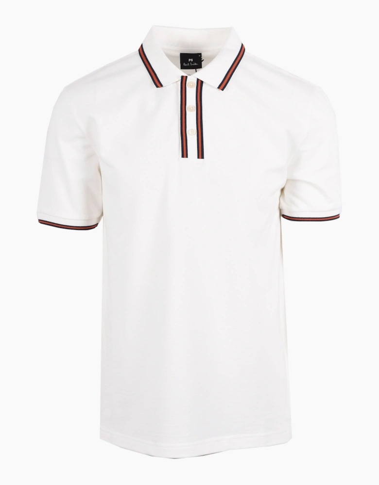 PAUL SMITH REG FIT POLO SHIRT WHITE