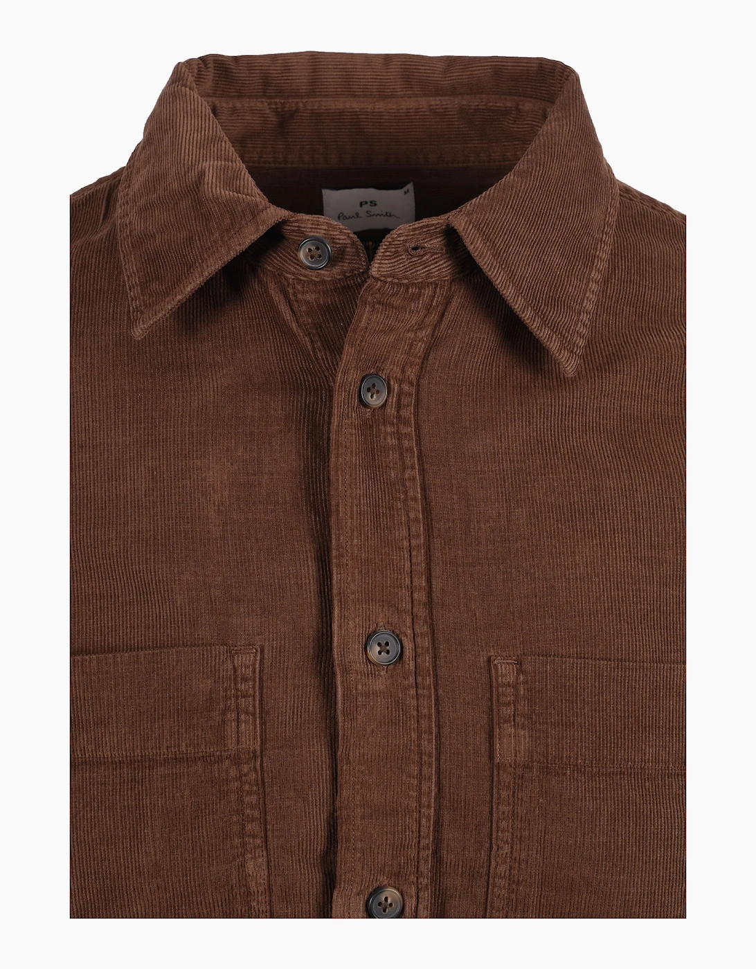 PAUL SMITH LS CASUAL FIT SHIRT BROWN