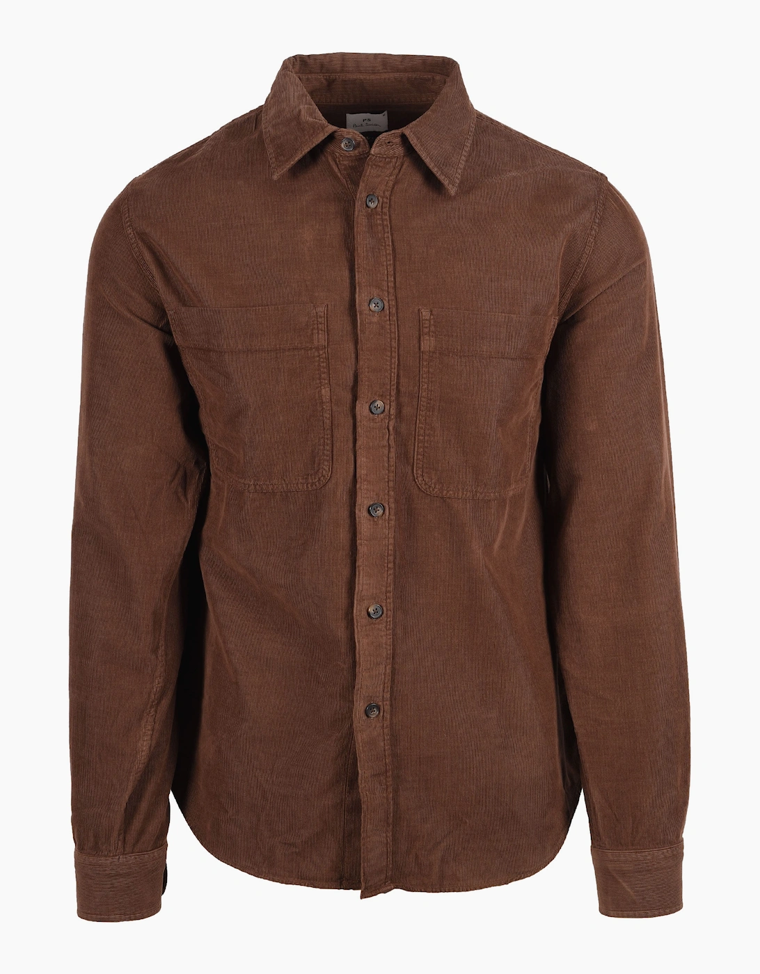 PAUL SMITH LS CASUAL FIT SHIRT BROWN
