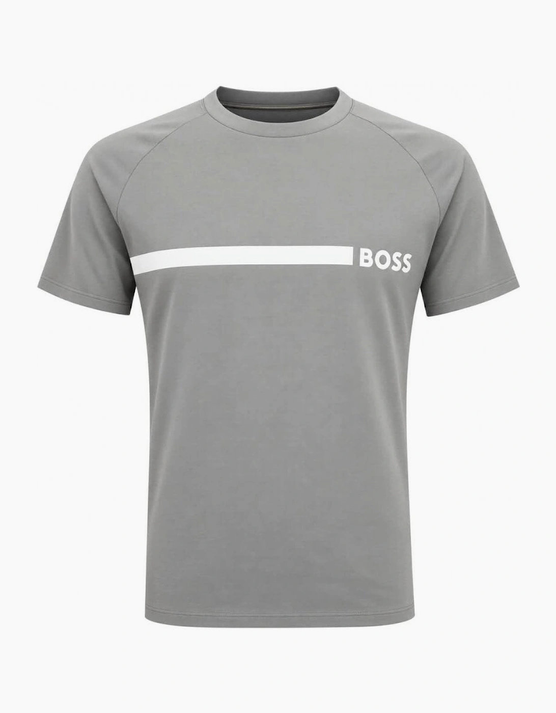 Hugo Boss Men's Grey Slim Fit T-shirt