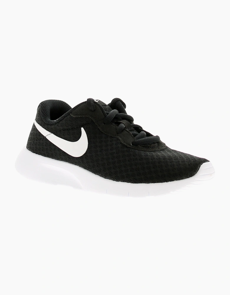 Nike nk tanjun ps younger boys kids trainers black/white UK Size