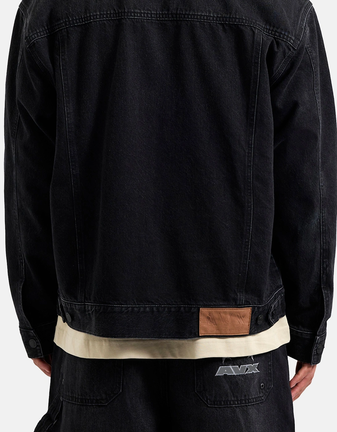 EDWARDS DENIM JACKET - Black Denim