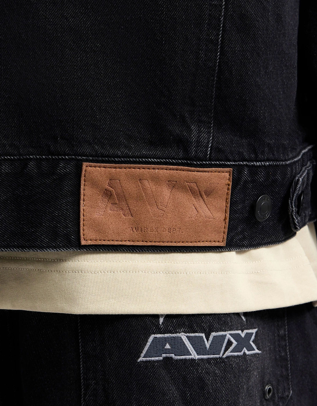 EDWARDS DENIM JACKET - Black Denim