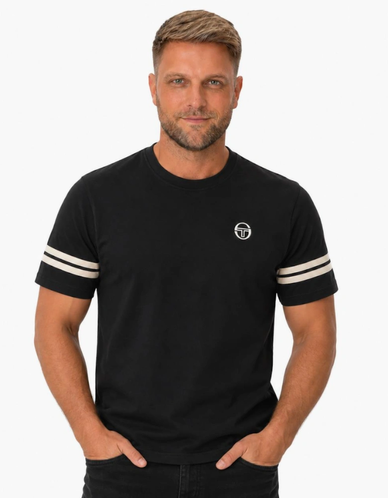 Sergio Tacchini Grello T-Shirt Black/Peyote