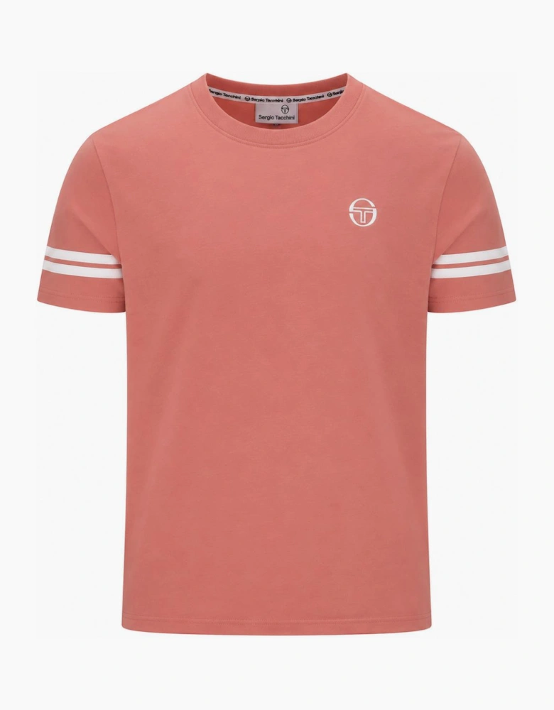 Sergio Tacchini Grello T-Shirt Light Mahogany/White