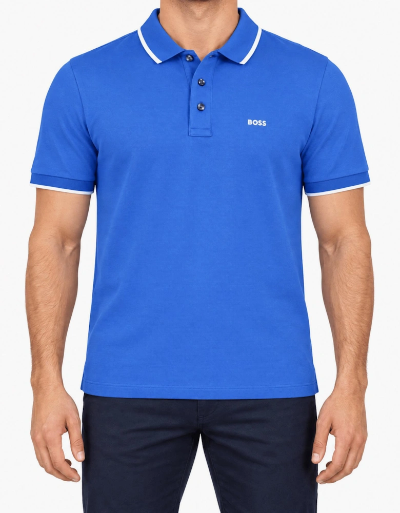 Hugo Boss Parley 190 Polo Shirt Royal Blue